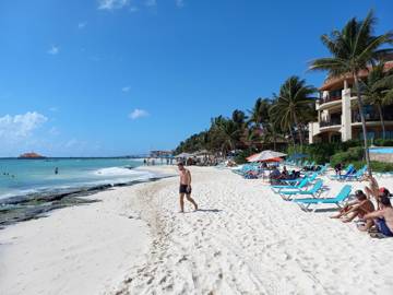 Beach at Playa del Carmen