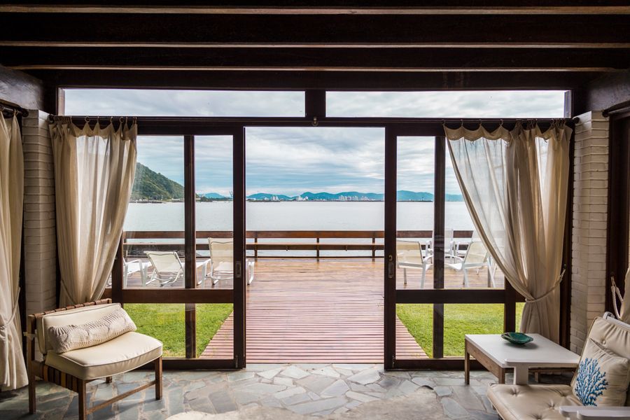 Sample photo: oceanfront terrace